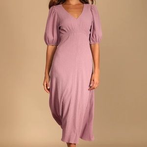 NWT Lulus midi dress